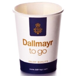 Dallmayr pahare din carton 250 ml, 50 buc în pachet